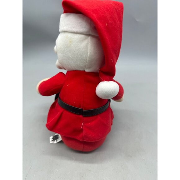 Vintage Sitting Santa Battery Operated Vibrate Shakily Saying Ho Ho Ho READ - Picture 5 of 10